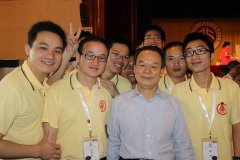 周其凤校长合影